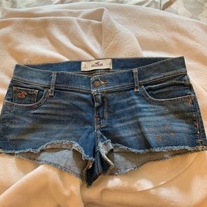 Hollister jean shorts